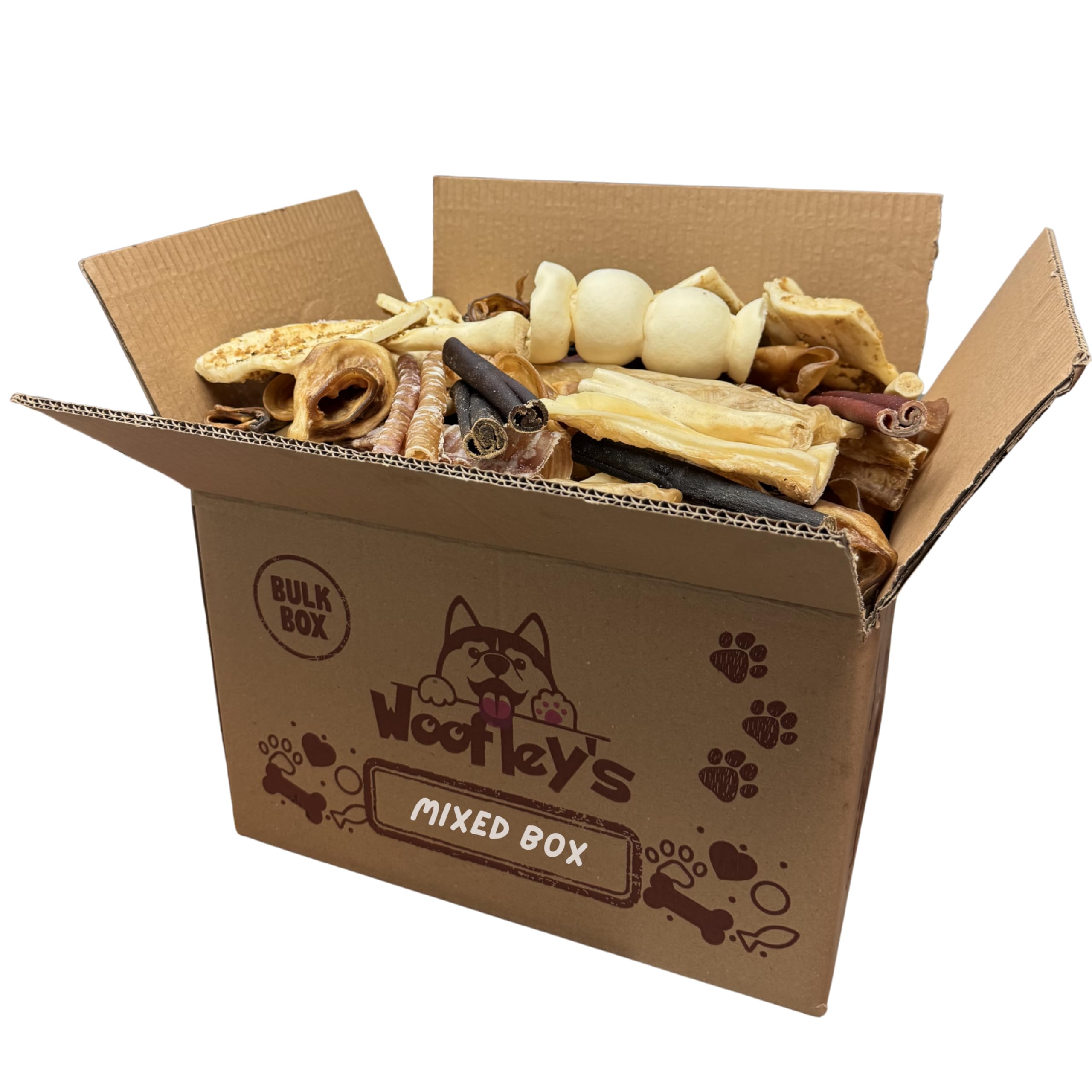 Woofley 10 lb Mixed Chew Variety Box