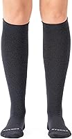 Comrad Nylon Knee High Compression Socks 15-20mmHg - Breathable Unisex Graduated Support for Travel, Work & Pregnancy