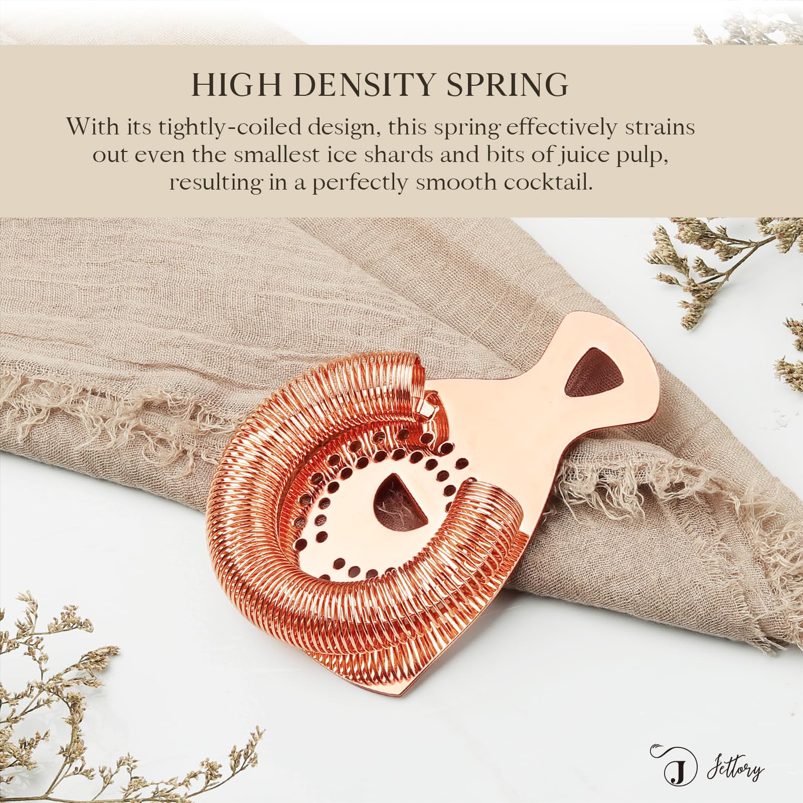 Colino Hawthorne Per Cocktail In Acciaio Inox - Filtro Da Bar Professionale Per Shaker E Miscelazione - Foto 4