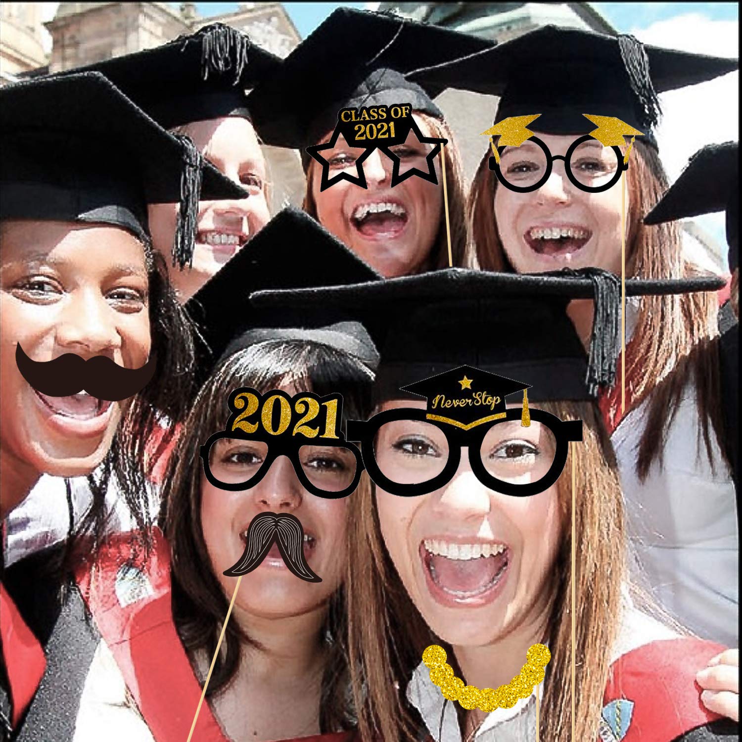NAIWOXI Graduation Decorations 2021 Graduation Party Supplies