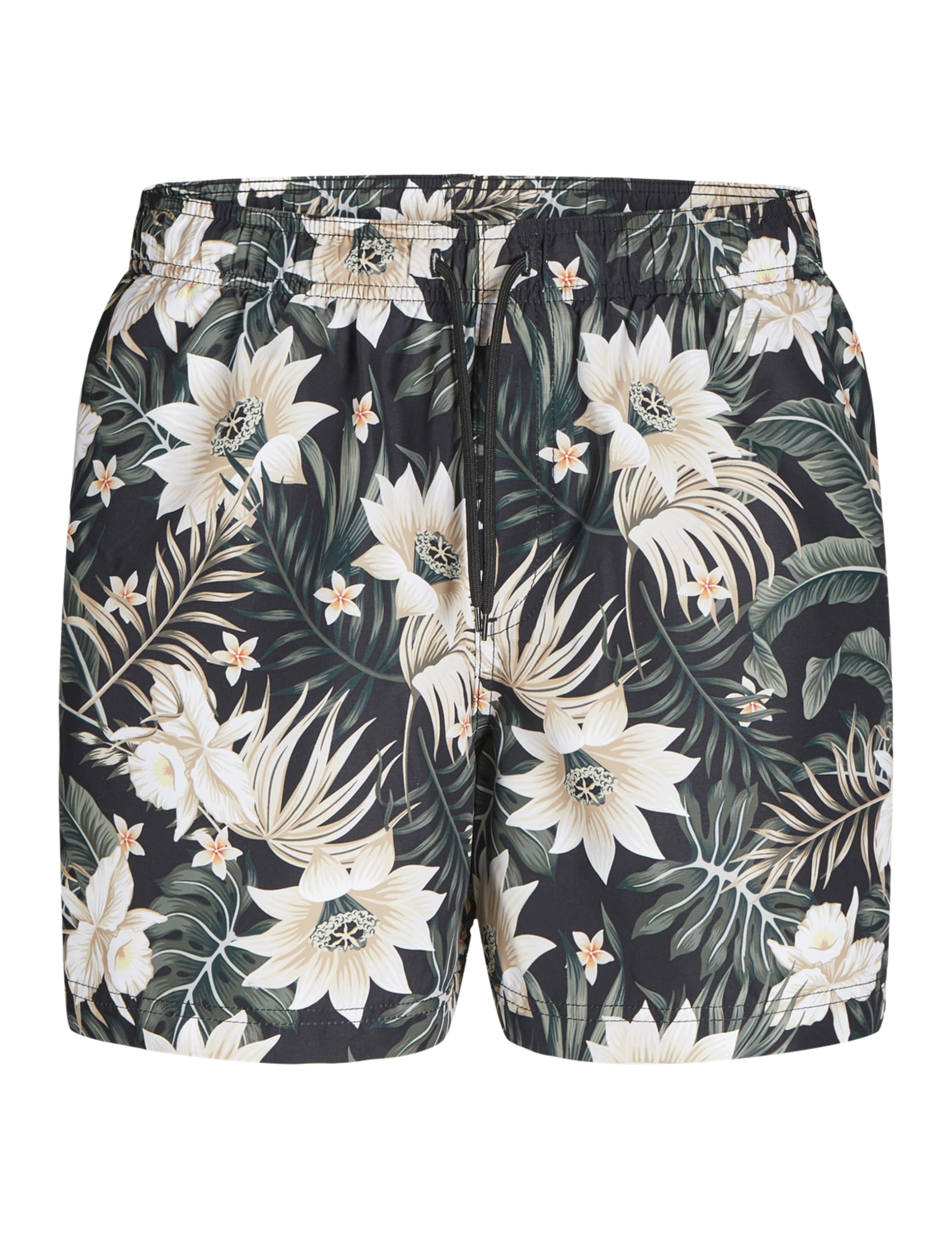 JJ REBEL Jrebhawaii Swim Short Print, czarny, XL