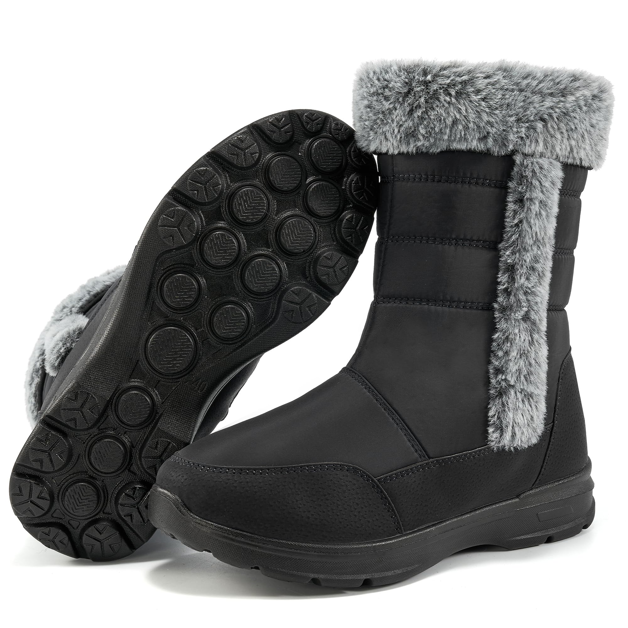 FUDYNMALC Snow Boots