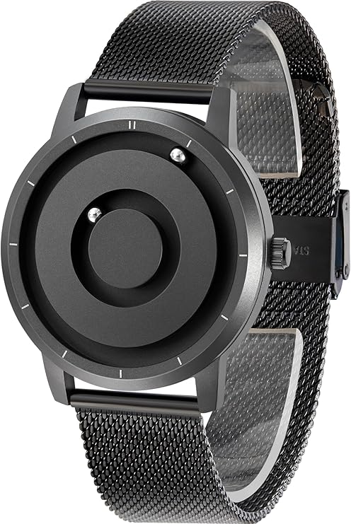 Reloj Magnético para Hombre EUTOUR de Cuarzo sin Vidrio con Rodamiento de Bolas 40mm