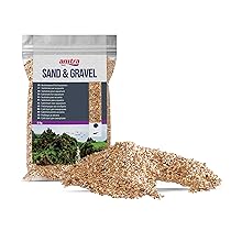 Amtra Sabbia Ambra – Sabbia per acquario,fondale per acquario acqua dolce e marina, naturale, atossico, 1-2 MM, 5KG