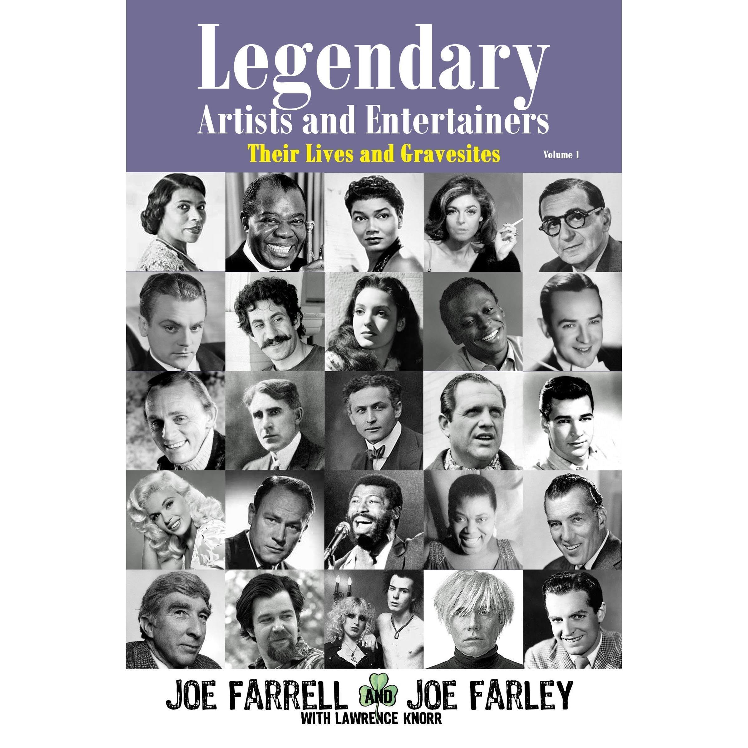 Legendary Artists and Entertainers Volume 1