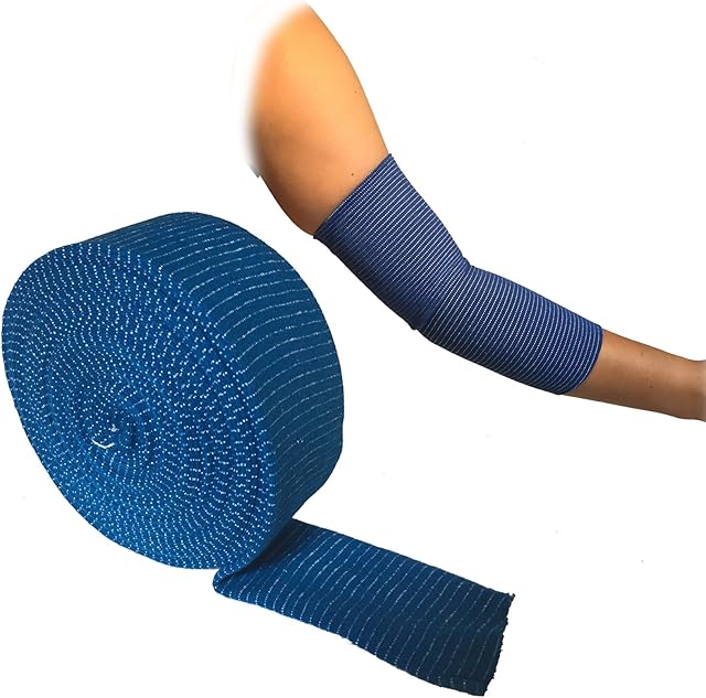 1 METRE of STEROGRIP Blue Elastic Catering Support Bandage Chefs ARM Elbow Size B