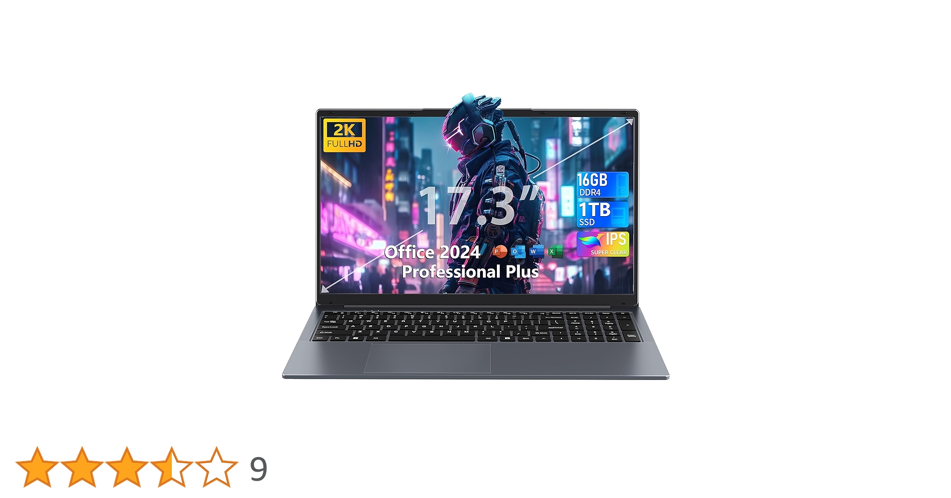 Office 2024 ノートパソコン Win11 Pro 17.3型 N150 Office 2024 ノートパソコン Win11 Pro 17.3型 N150