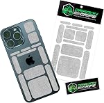13 Piece Grip Tape Decal Set, Self Adhesive Rubber Tactical sticker set for iphone, cases, laptop tablet grip