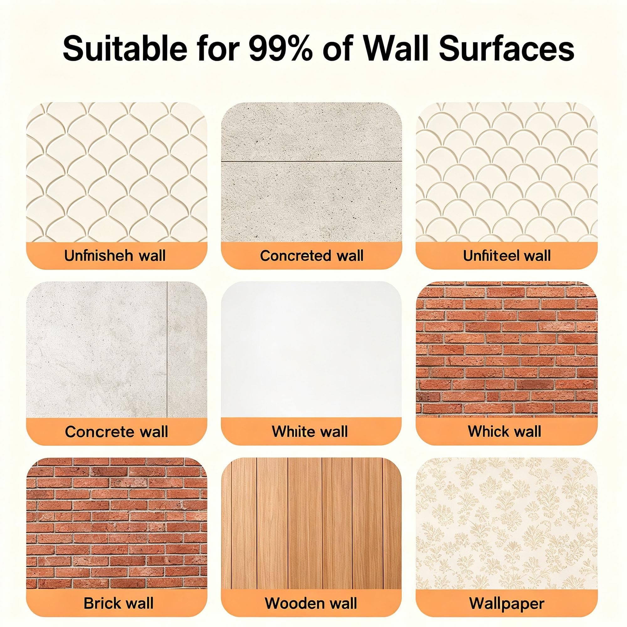 Paneles De Pared Con Imitación De Escamas De Pescado, Paneles Pared Ligeros