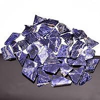 Vista 109 de Natural Yaxaite Raw Slice Gemstone- Healing Crystals for DIY Jewelry Making -Loose Natural Cabochon -Perfect for Crafting Unique Jewelry Designs