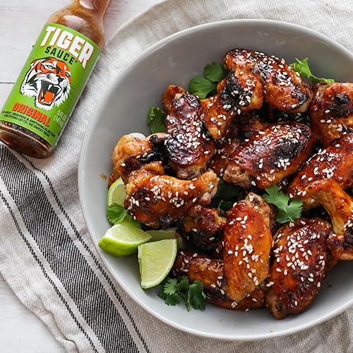 Vista 63 de Paquete de 2 condimentos de salsa de tigre y tigre, una salsa de tigre de 5 onzas y un condimento de tigre de 5.5 onzas