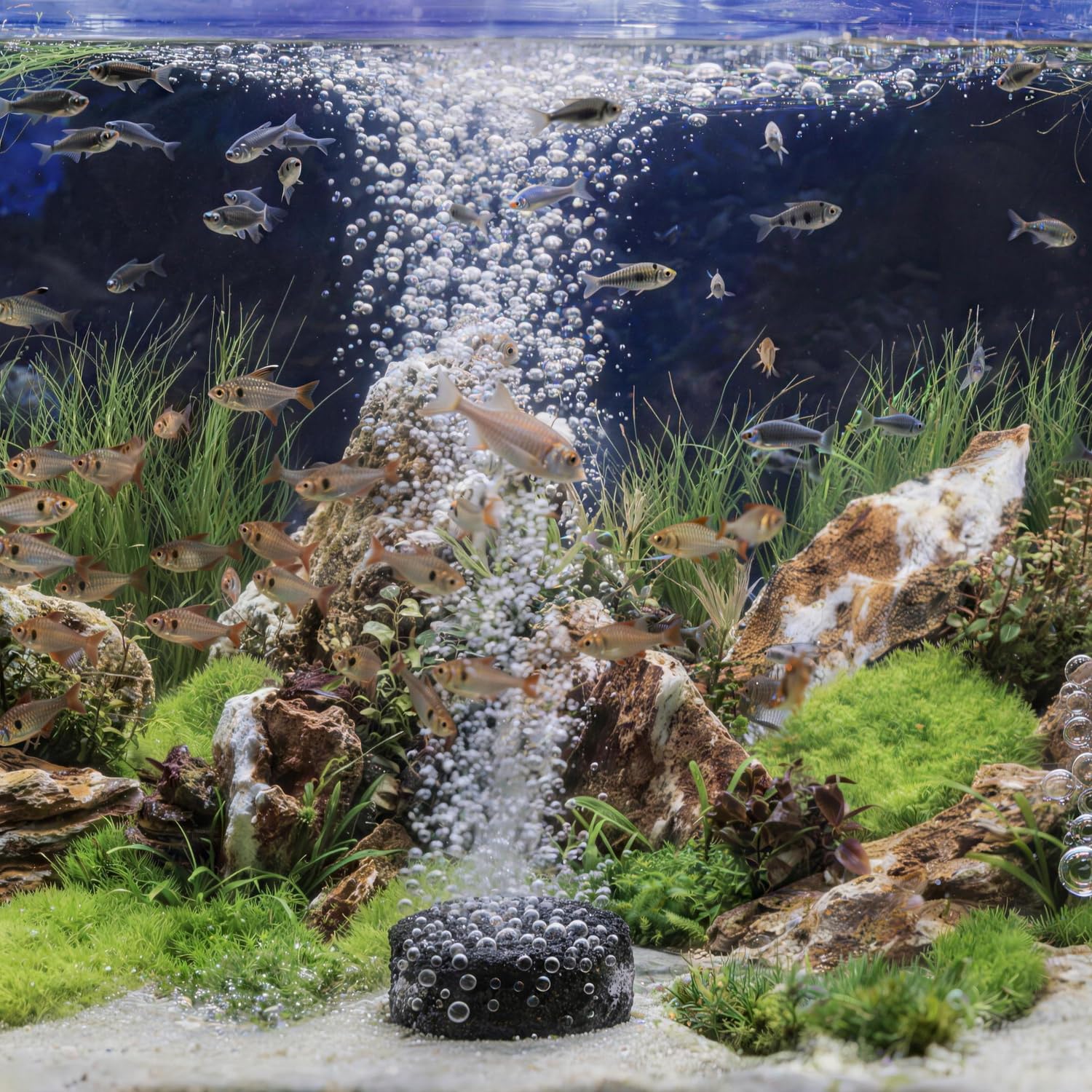 Amazon.com : Wenshall 1.6 Inch Air Stone, Aquarium Air Stone, Air Stone for  Fish Tank and Hydroponics Air Pump : Pet Supplies