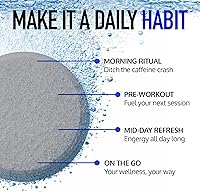 Vista 7 de DRINK HRW Tabletas de agua de hidrógeno molecular de rejuvenecimiento: 12 ppm H2, patentado, fabricado en EE. UU., Suplemento de hidrógeno