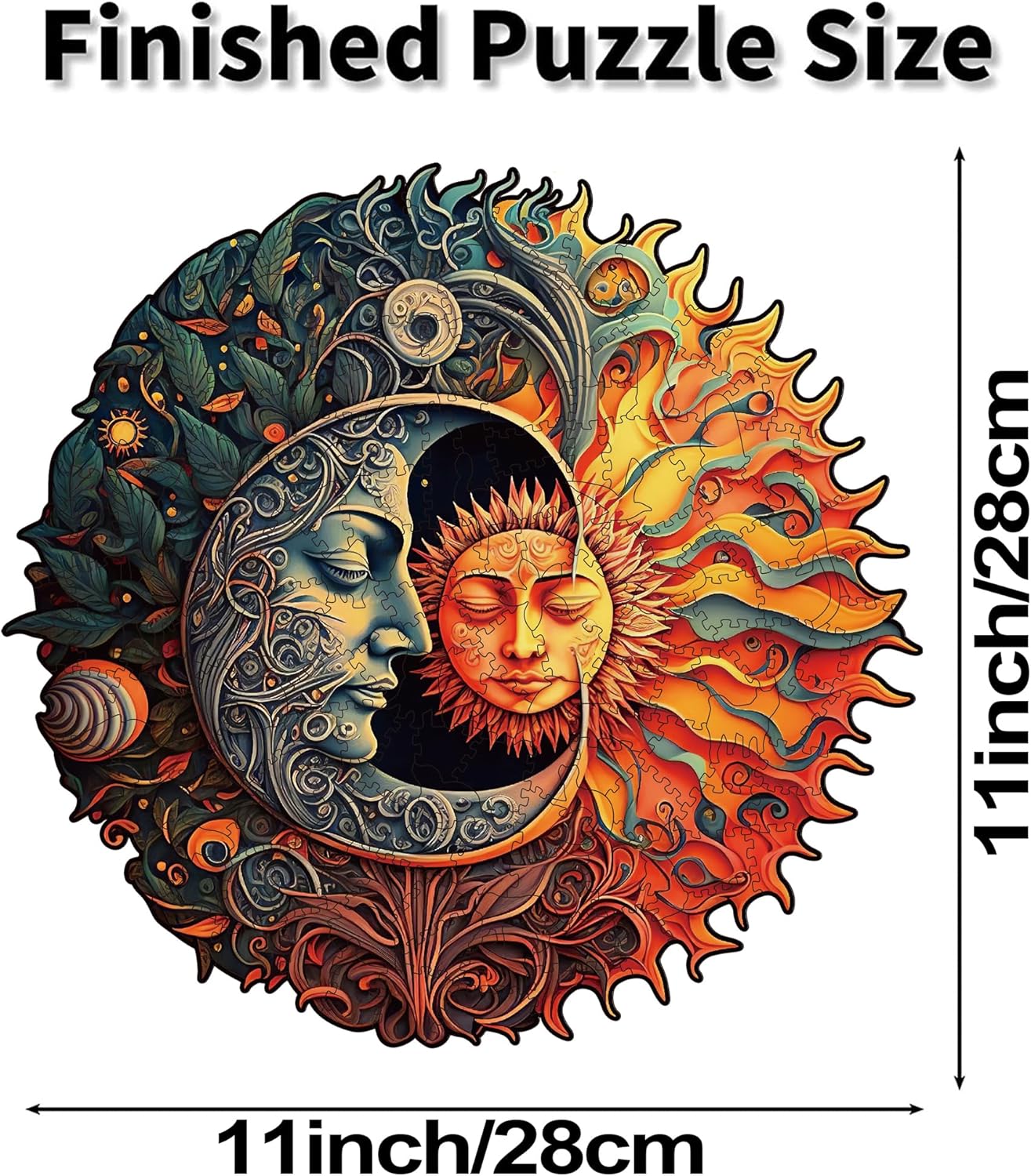 Wooden Puzzles for Adults, 200 Pieces Wood Puzzles, Irregular Animal Shaped Unique Wooden Jigsaw Puzzles, Creative Ghristmas Gift for Teenagers and Adults
