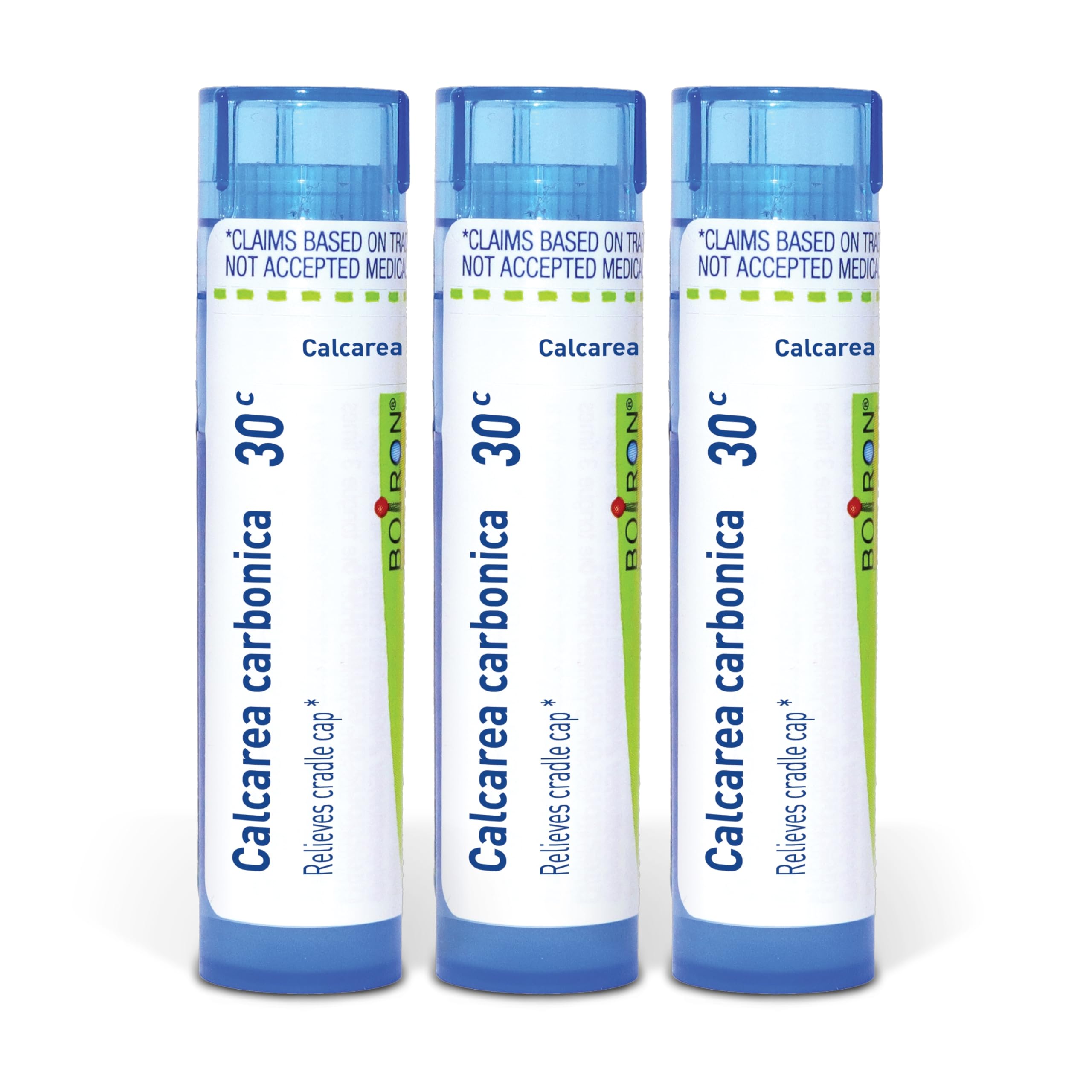Calcarea Carbonica 30c Homeopathic Medicine for Cradle Cap - Pack of 3 (240 Pellets)