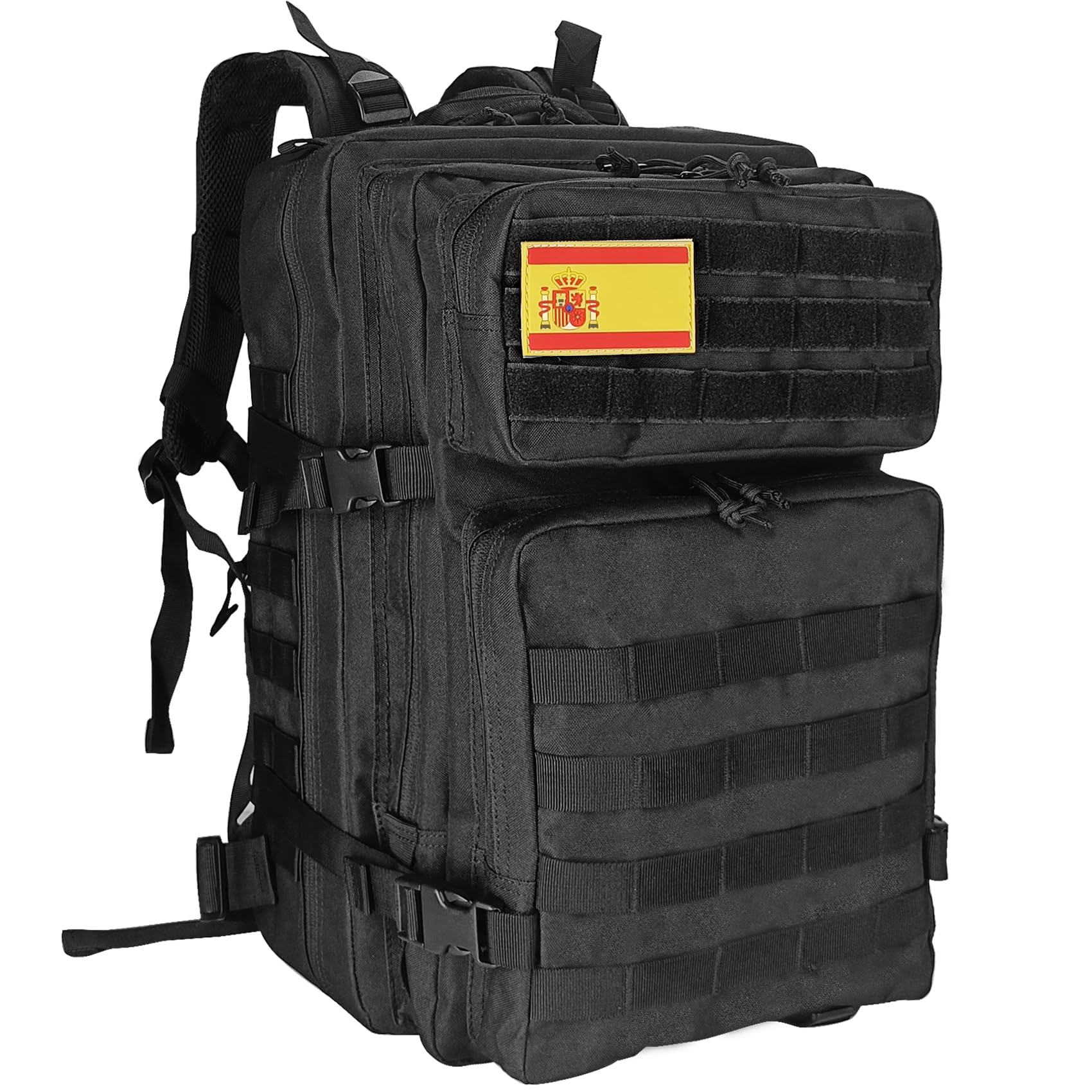 Oreunik Mochila Militar 45L Impermeable Táctica Mochila Molle Mochilas Gran Paquete de Asalto para Senderismo al aire libre, Camping, Pesca,Viaje etc.