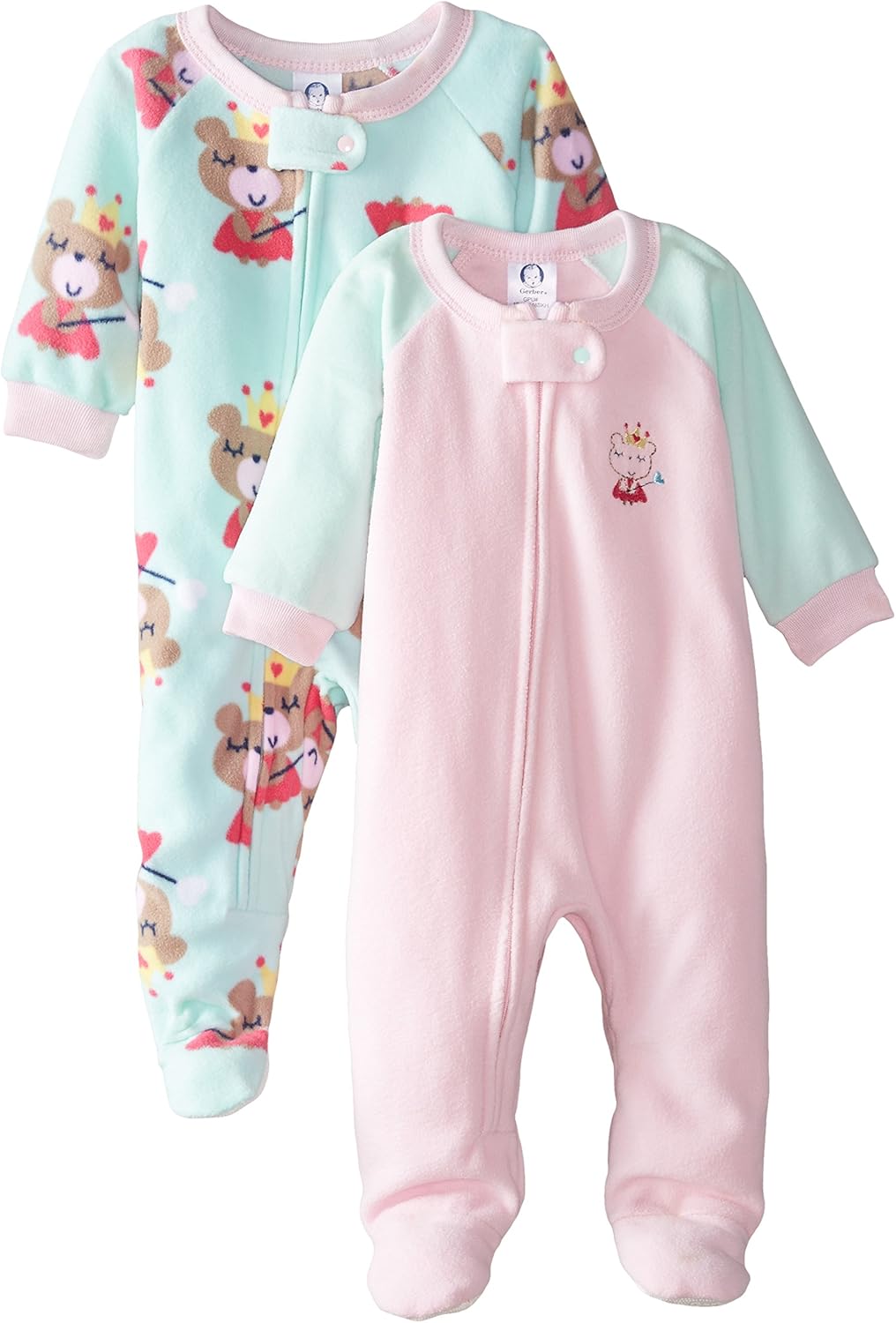 Gerber Baby-Girls 2-Pack Blanket Sleeper - Closeout