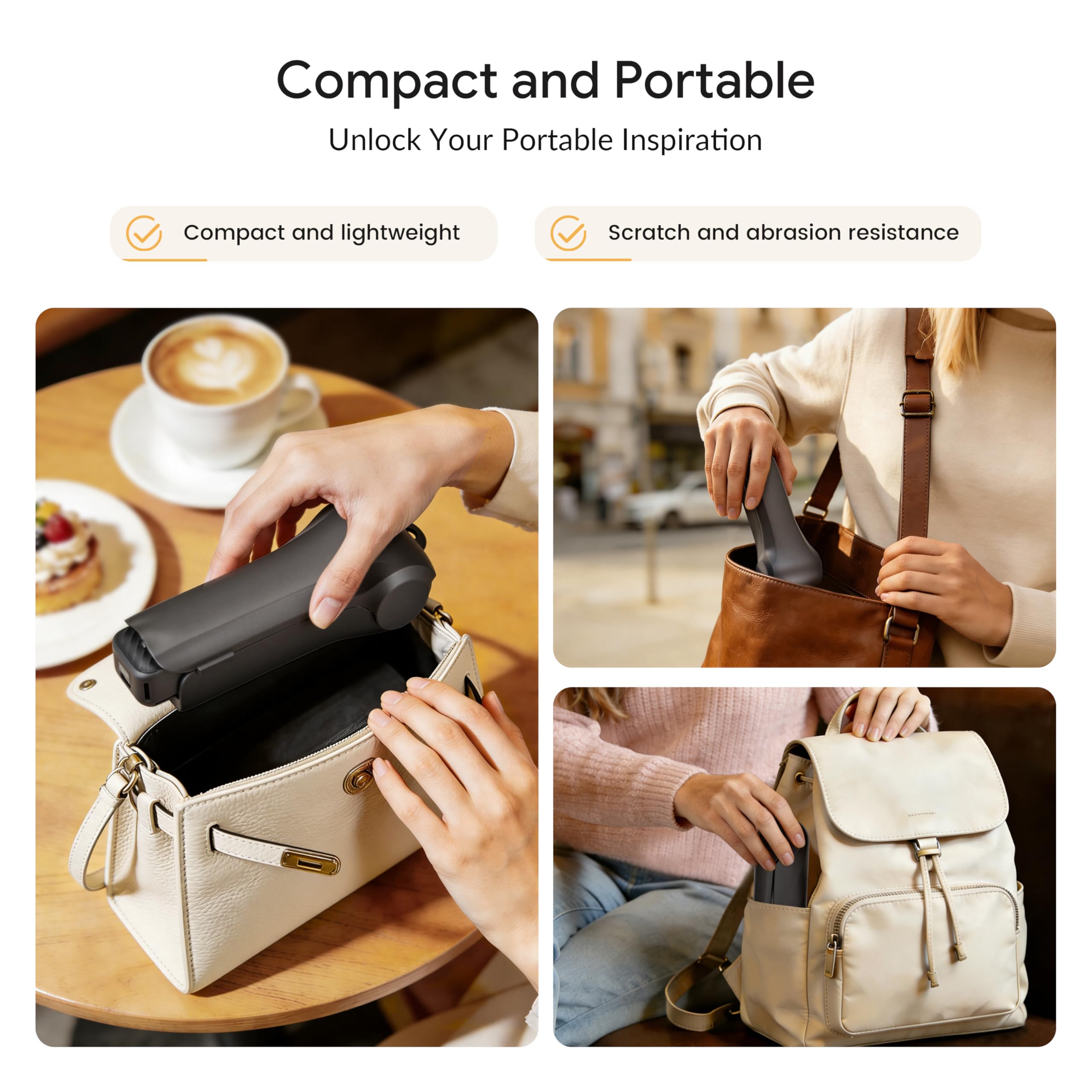 STARTRC Full Protection Case for DJI Osmo Pocket 4 with Filter Storage Compartments