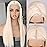 BLL Blonde Wig, Synthetic Lace Front Wigs Pre-Plucked 13x4 HD Glueless Straight 26inch Ready to Wear Pre-toned 613 Blonde Wigs Beginner Friendly Suitable For Daily Party Wear.