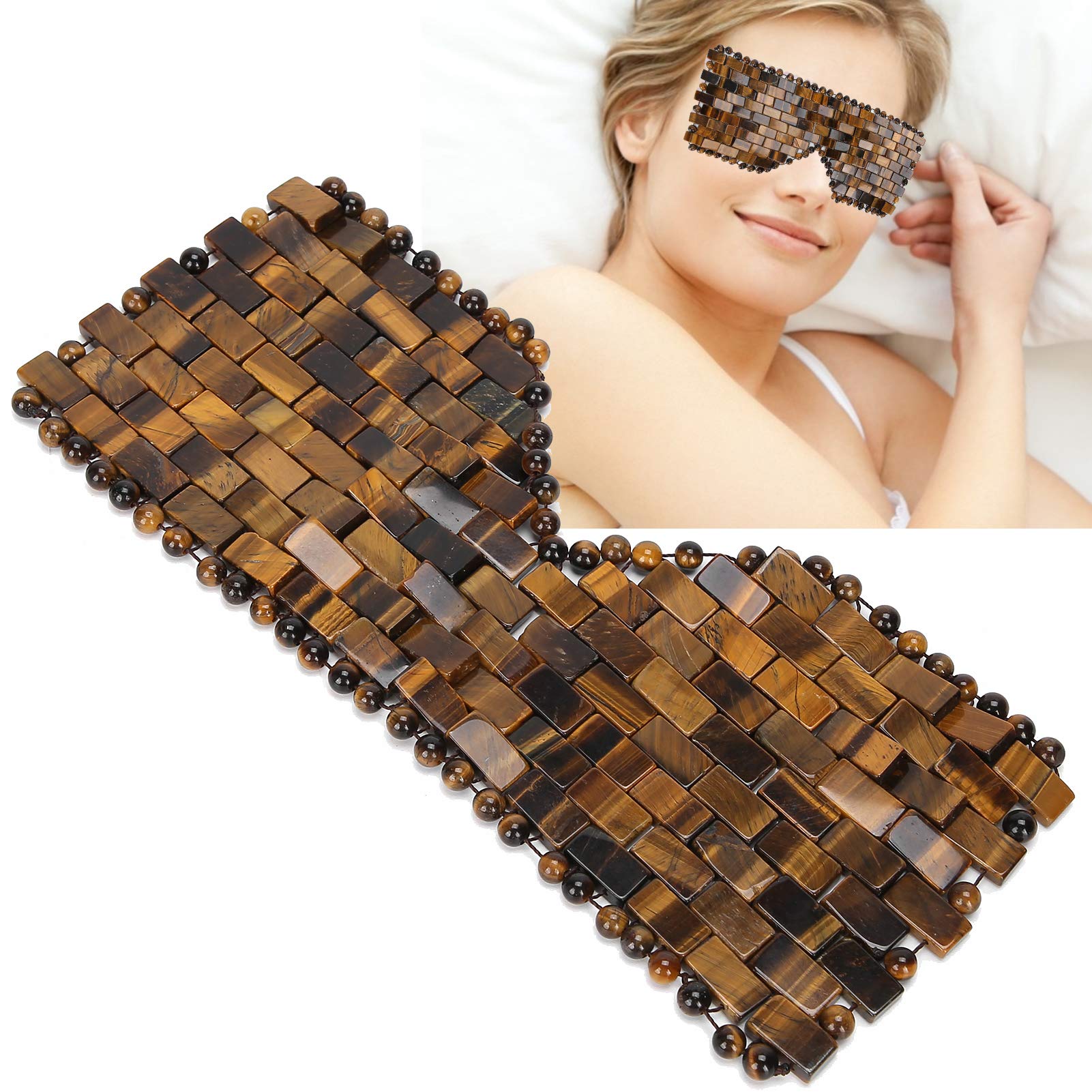 Jadestone Eye Mask, Jade Stone Face Massager Eye Body Massager Mini Eye Masks Eye Circle Soothes Sleeping Relax For Sleeping Masks Care Massage Tool( Eye)