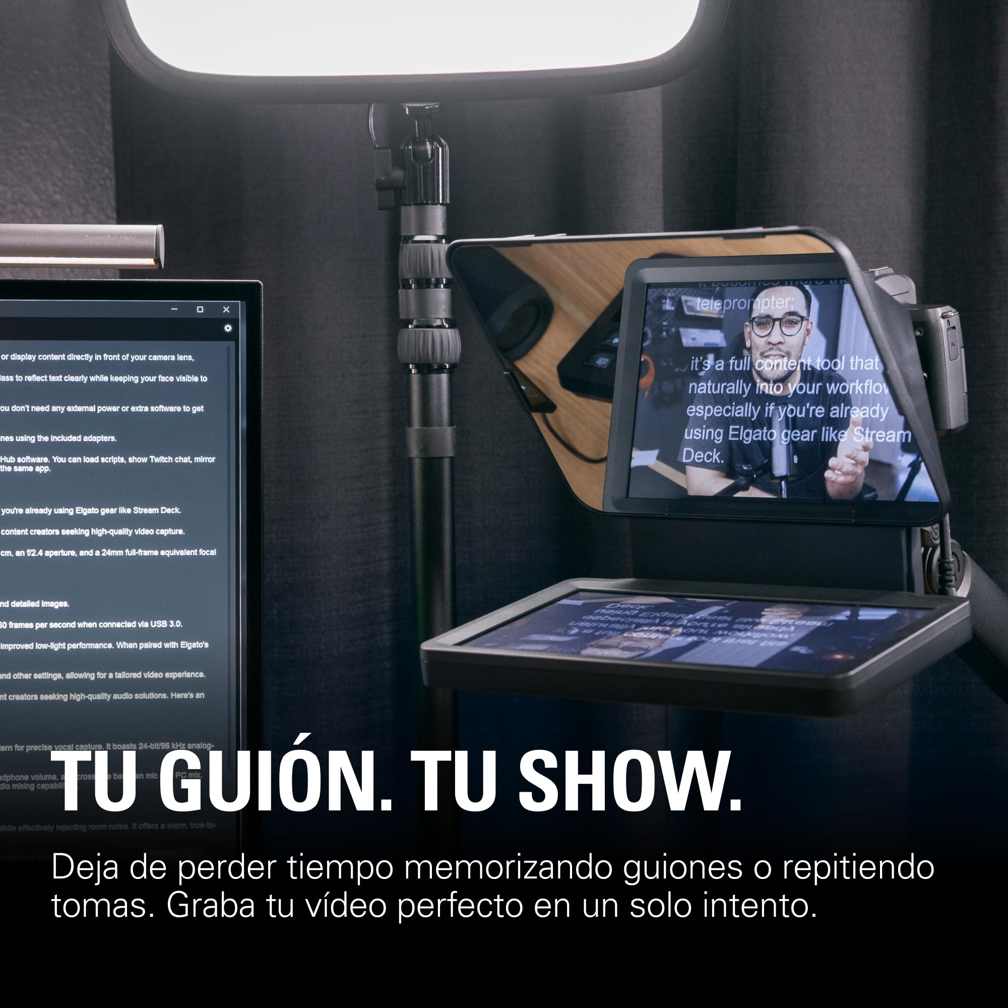 Elgato Prompter, teleprompter con Pantalla