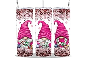 QICD 20oz Insulated Bingo Gnomes Tumbler