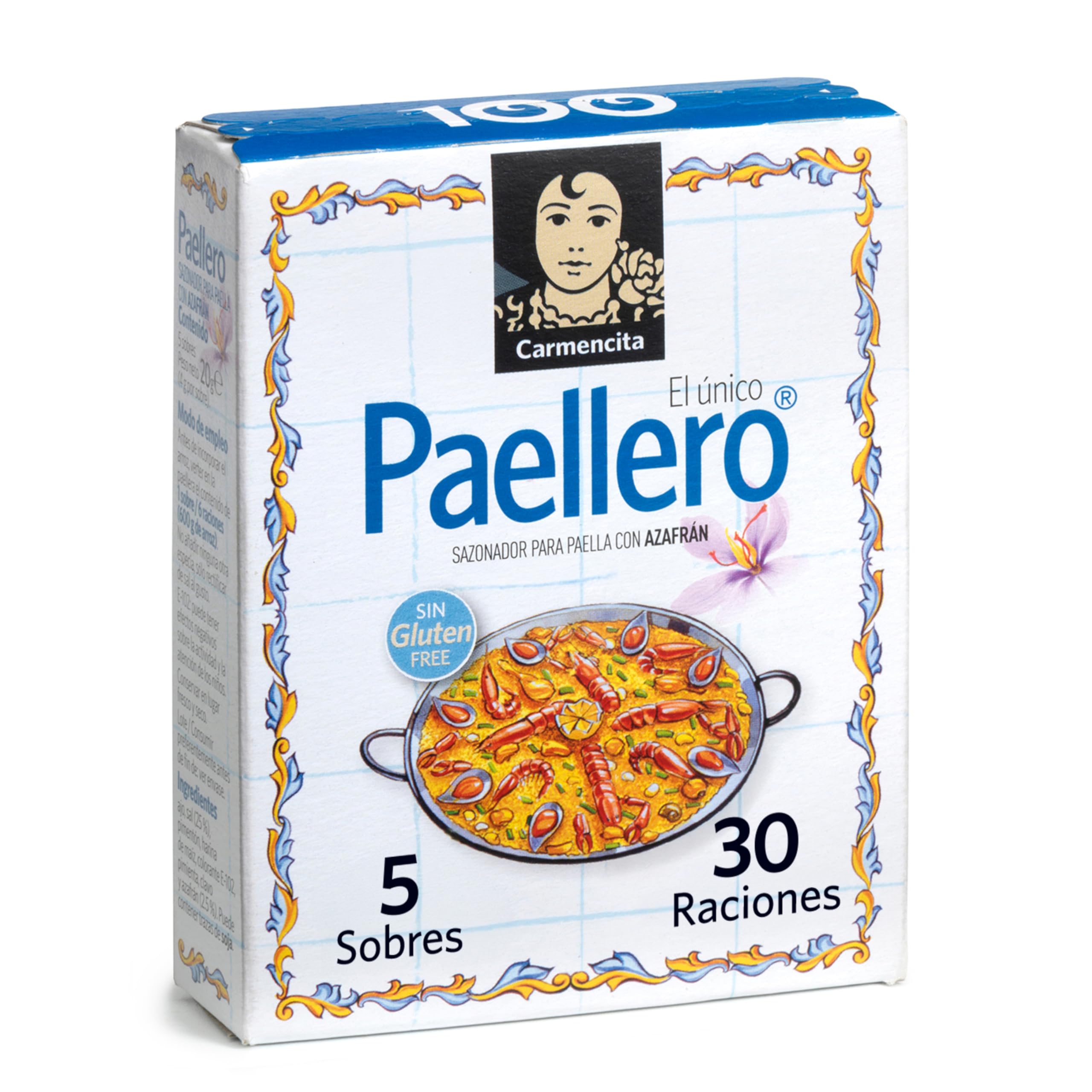 Paellero Paella Seasoning from Spain (Pack of 5)