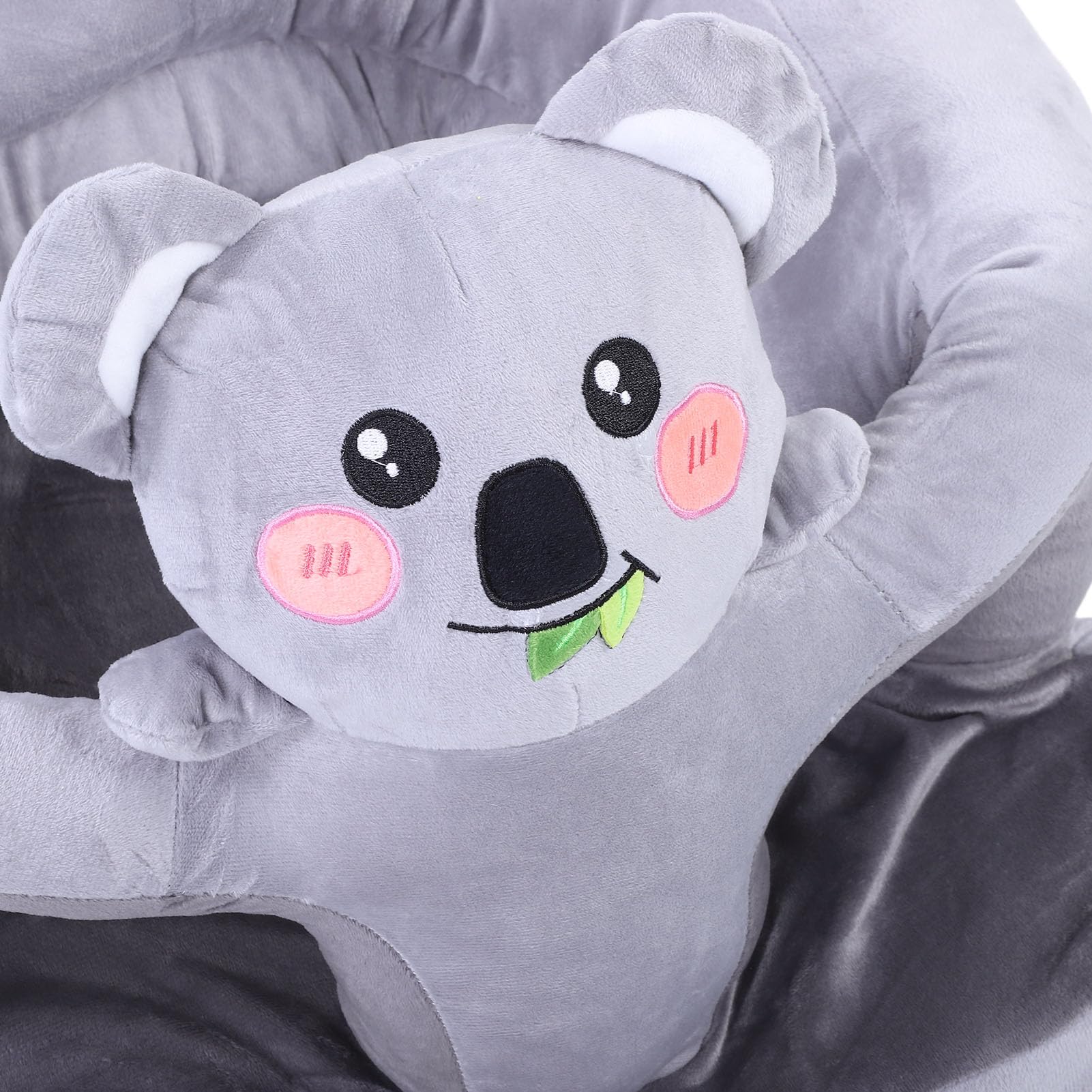 Dpofirs Divano di Sostegno per Bambini, Morbido Peluche, Animale dei Cartoni Animati, Supporto per la Schiena del Neonato, per il Gioco o il Relax, Tessuto Delicato Sulla Pelle, per Bambini Attivi,