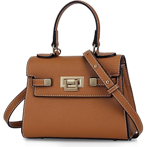 YFGBCX Mini Satchel Bag Top Handle Purse for Women Small Crossbody Bag Handbag Designer Purse with Detachable Strap