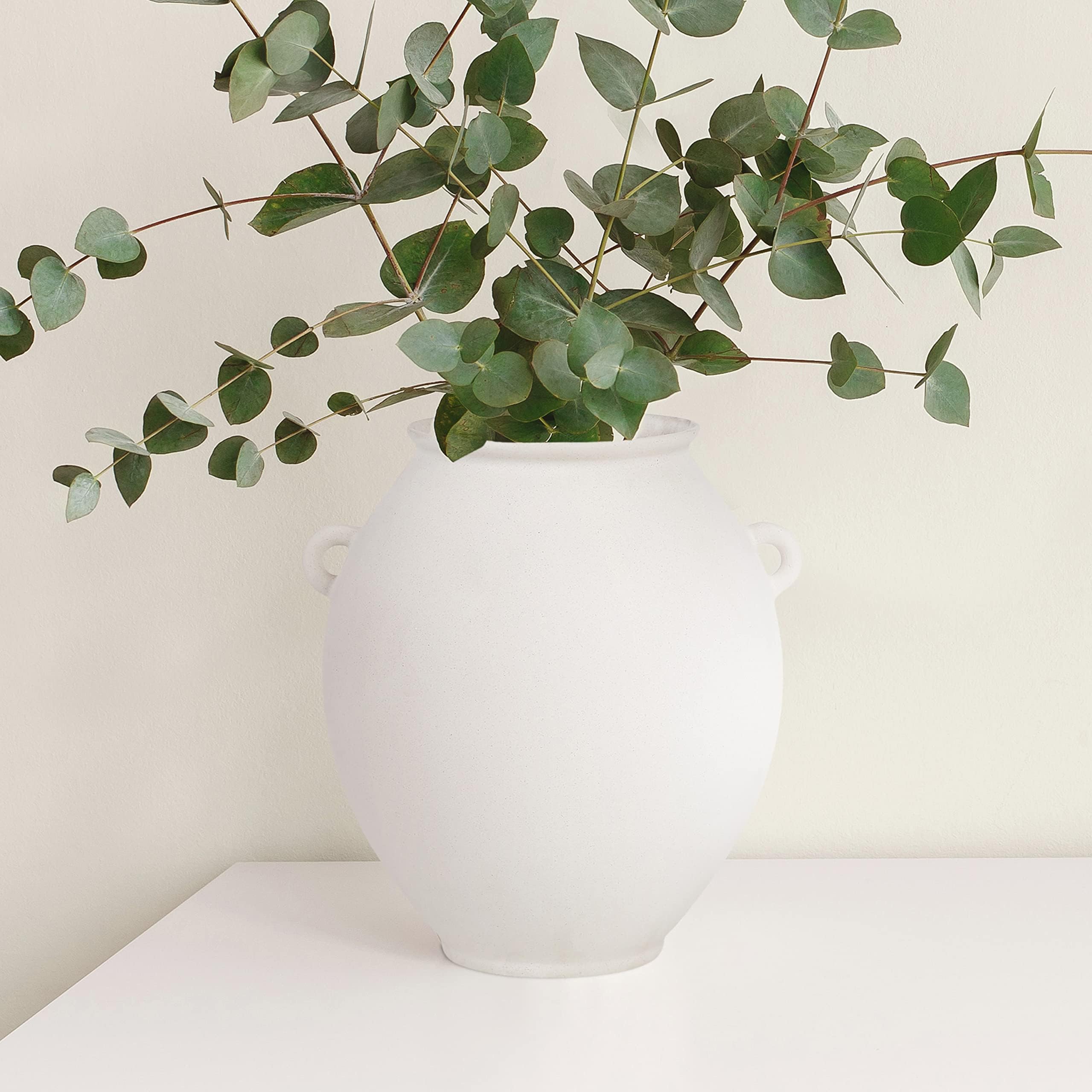 Xylan Decorative Ceramic Stoneware Vase by Night Dove Design