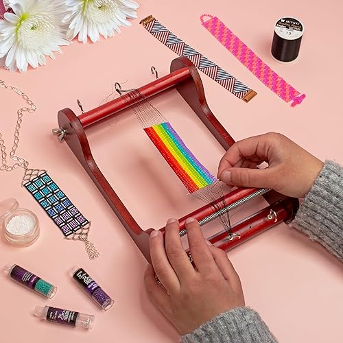 Miniatura 10 de Bead Loom Calidad Maderablw12