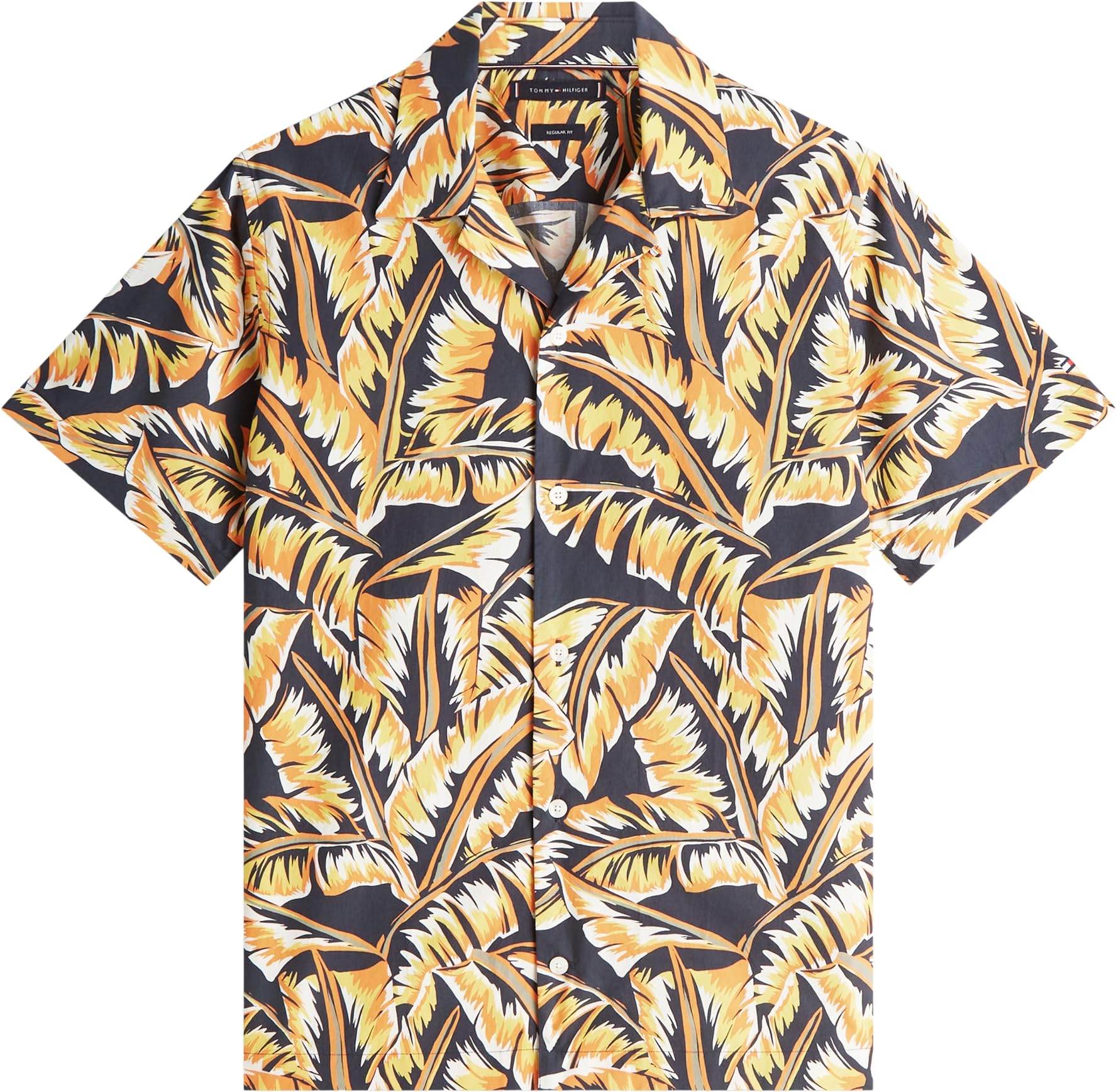 Tommy Hilfiger Papertouch Print SS RF Sht Mw0mw42413 Camisa S/S Hombre