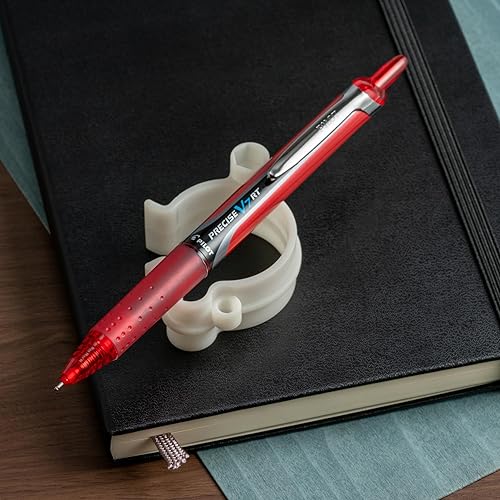 Miniatura 8 de Bolígrafo retráctil Pilot Precise V7 RT, de trazo fino, 1 unidad, tinta negra (26072), Púrpura