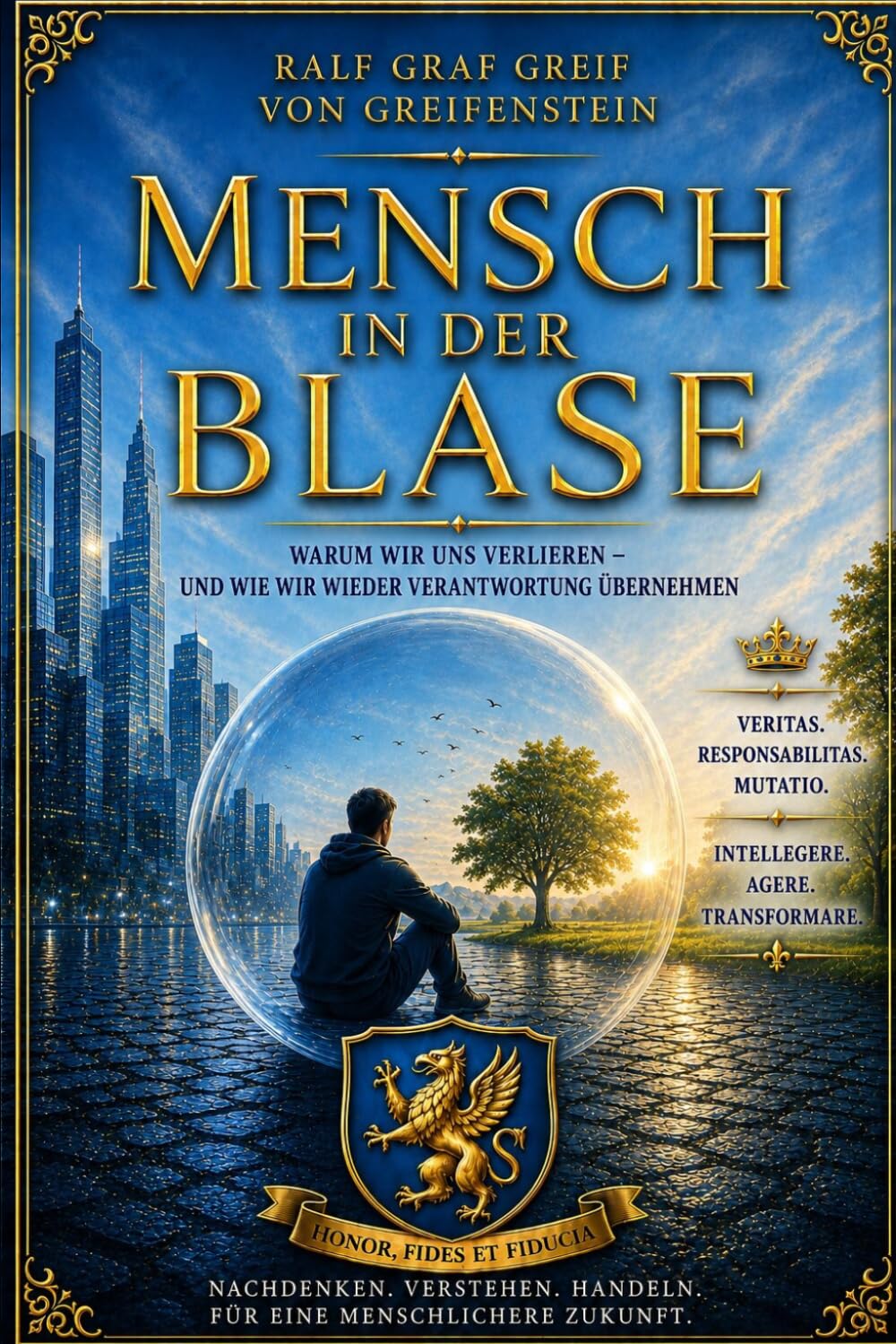Mensch in der Blase
