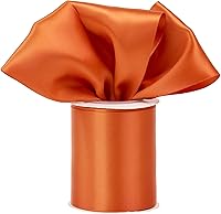 Vista 19 de Cinta de satén roja de doble cara de 3 pulgadas de grosor para decoración de bodas, banda de silla, envoltura de regalos, recuerdo de fiesta