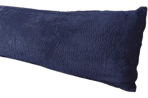 Luxurious Navy Blue Body Pillow Cover: Comfort and Warmth for a Restful Sleep