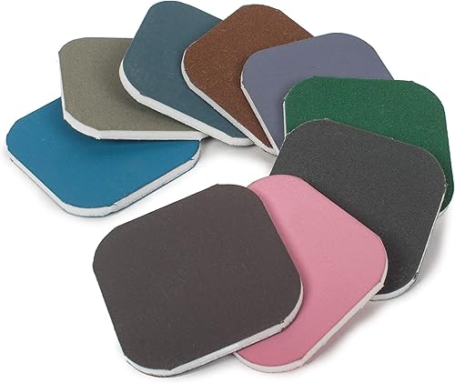 Miniatura 4 de StewMac Rough Fret Smooth + Shine - Juego de aderezo y pulido para trastes de guitarra, acabado pulido y golpeador (5087)