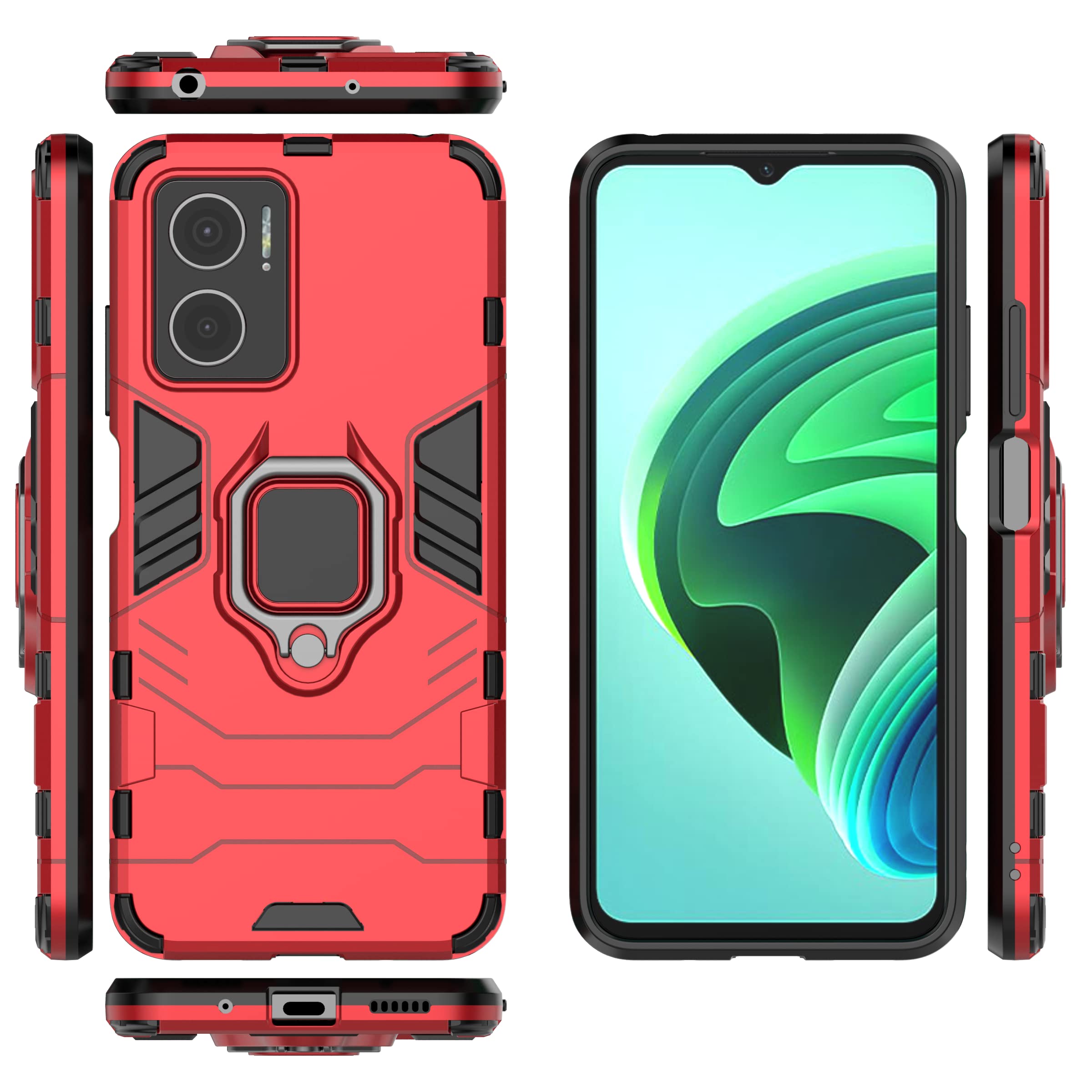 Amazon.com: Compatible with Redmi Note 11E 5G 22041219C Case,Built