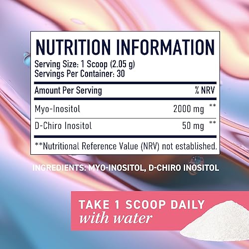 Miniatura 9 de SMNutrition Gomitas de inositol en polvo y canela  Juego de glucoequilibrio con mio-inositol y polvo D-Chiro inositol (30 porciones) y complejo de