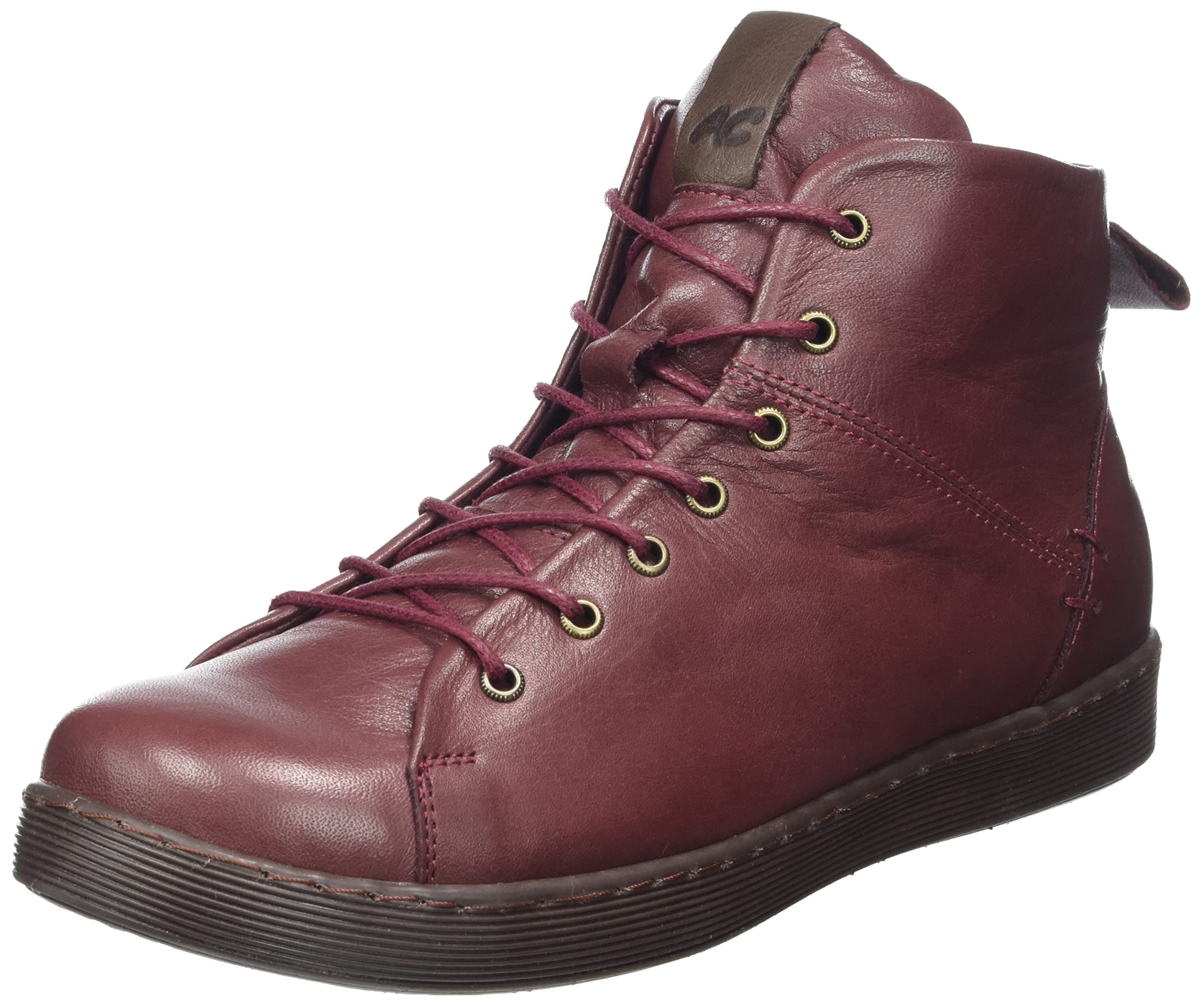 Andrea Conti Women's Trainers, Burgundy/Mocha, 35 EU