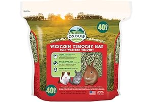 Oxbow Animal Health Western Timothy Hay - All Natural Hay - Essential...