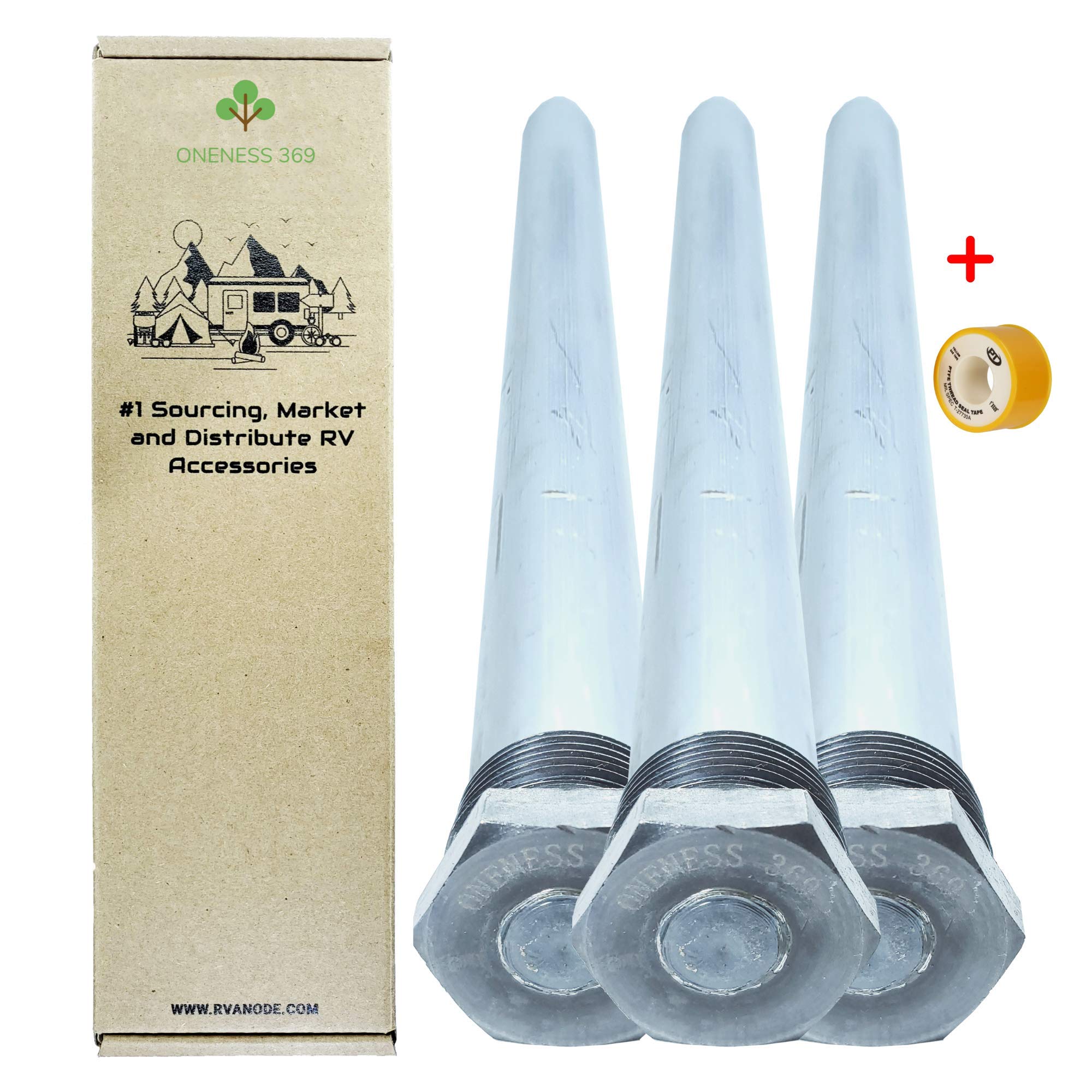 Buy ONENESS 369 (3 Pack) Anode Rod for RV Water Heater Suburban Dometic