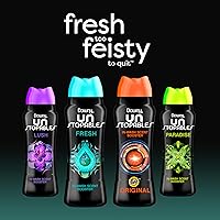 Vista 3 de Downy Unstopables - Perlas potenciadoras de aroma en la lavadora, aroma Paraíso, 24 oz, Perlas de lavandería para protección contra olores, Perlas