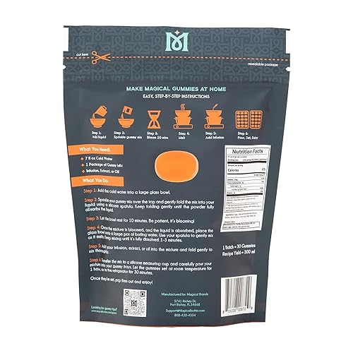 Miniatura 2 de MAGICAL BUTTER Gummy Mix - Mezcla de gelatina en polvo para caramelos masticables - Mezcla de gomita para dulces comestibles - Mezcla de polvo