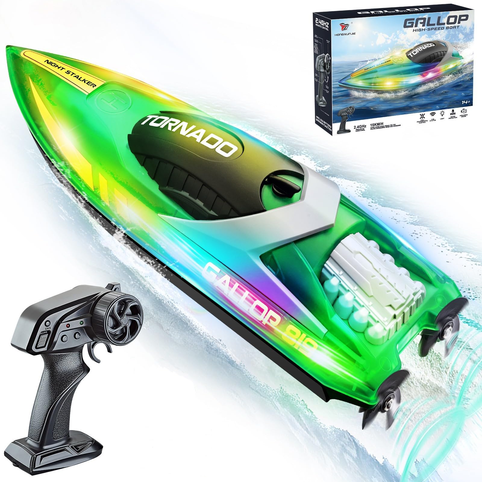 Electric Boat Children's Remote Control Boat Electric RC