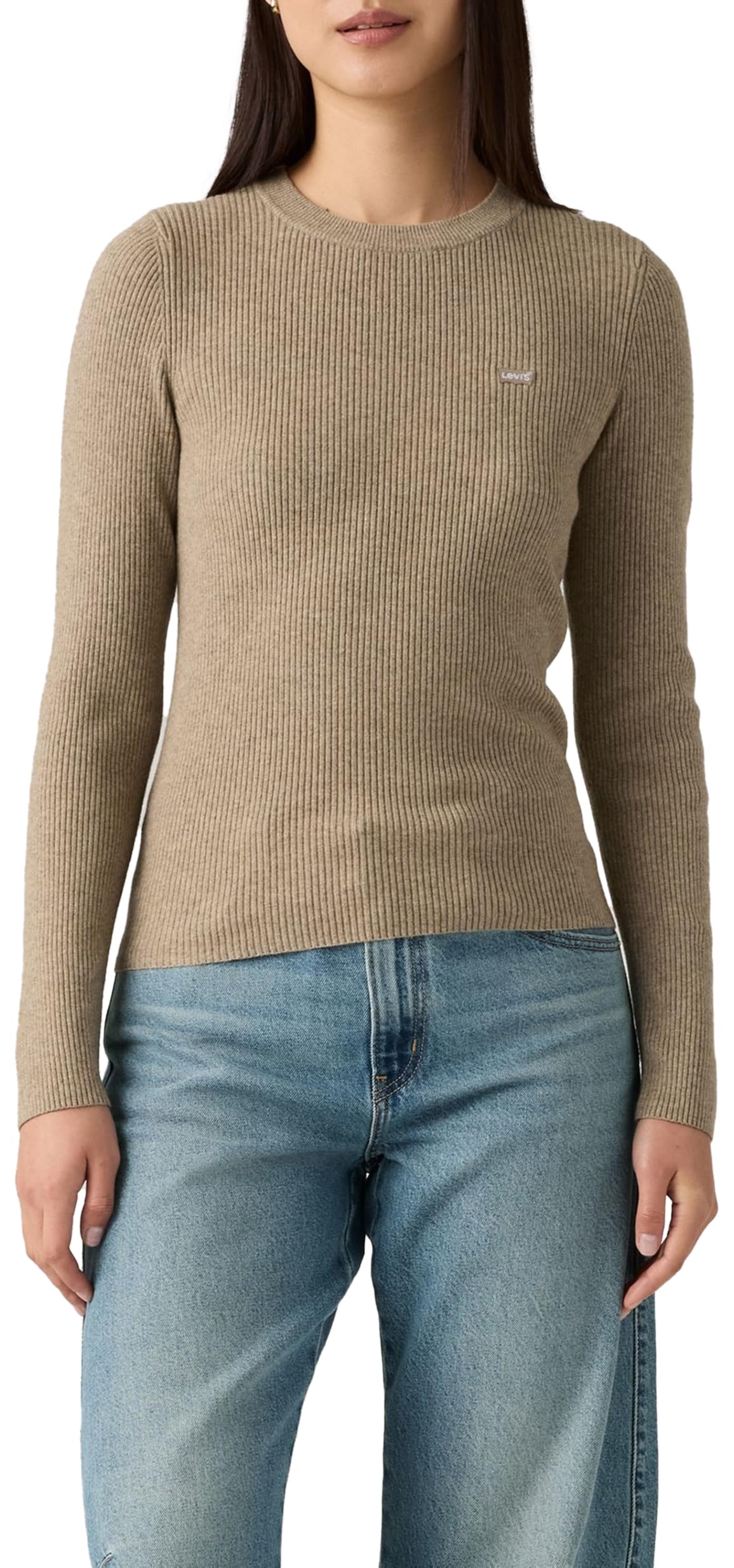 Levi's Damen Crew Rib Sweater Sweatshirt