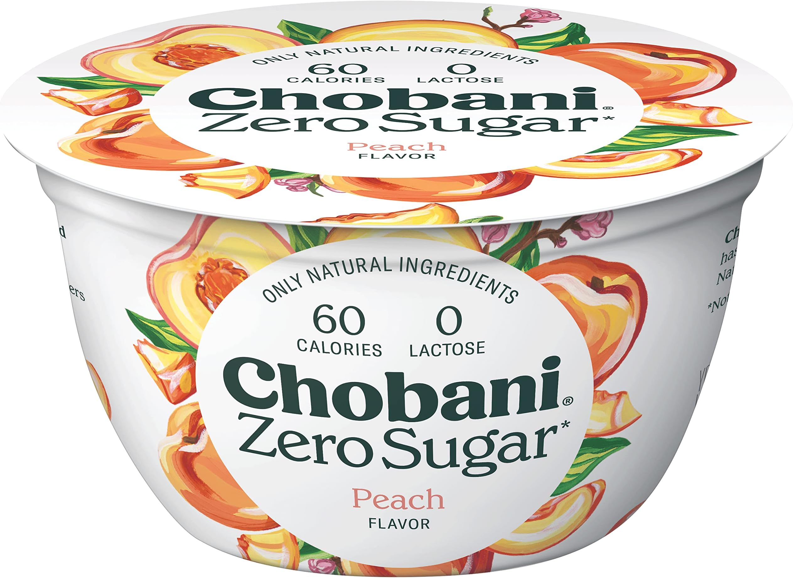 with Zero Sugar* Peach 5.3oz