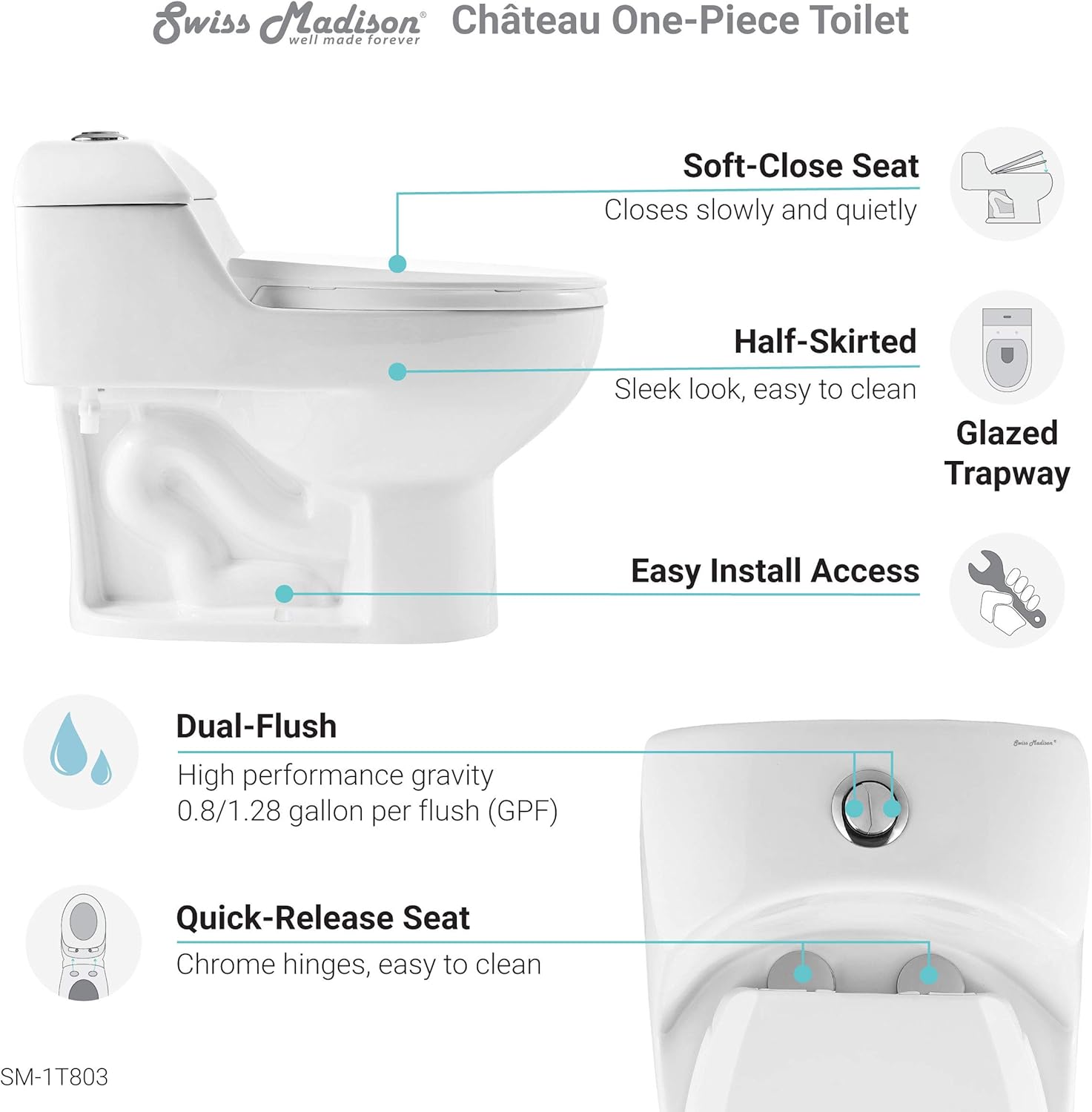 5 Best Low Profile Toilets (Space Saving) 5 Best Low Profile Toilets (Space Saving)