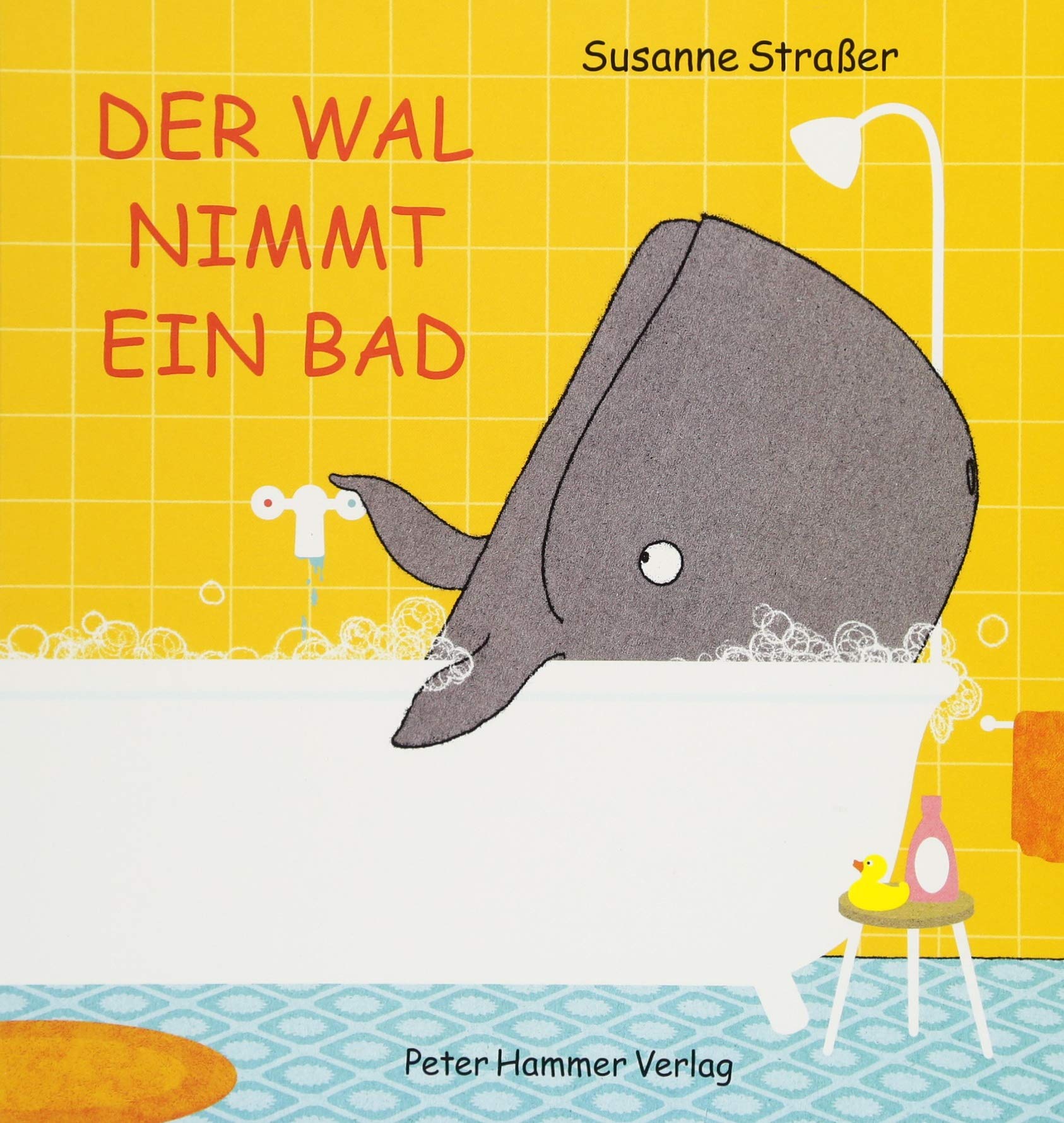 Der Wal nimmt ein Bad
