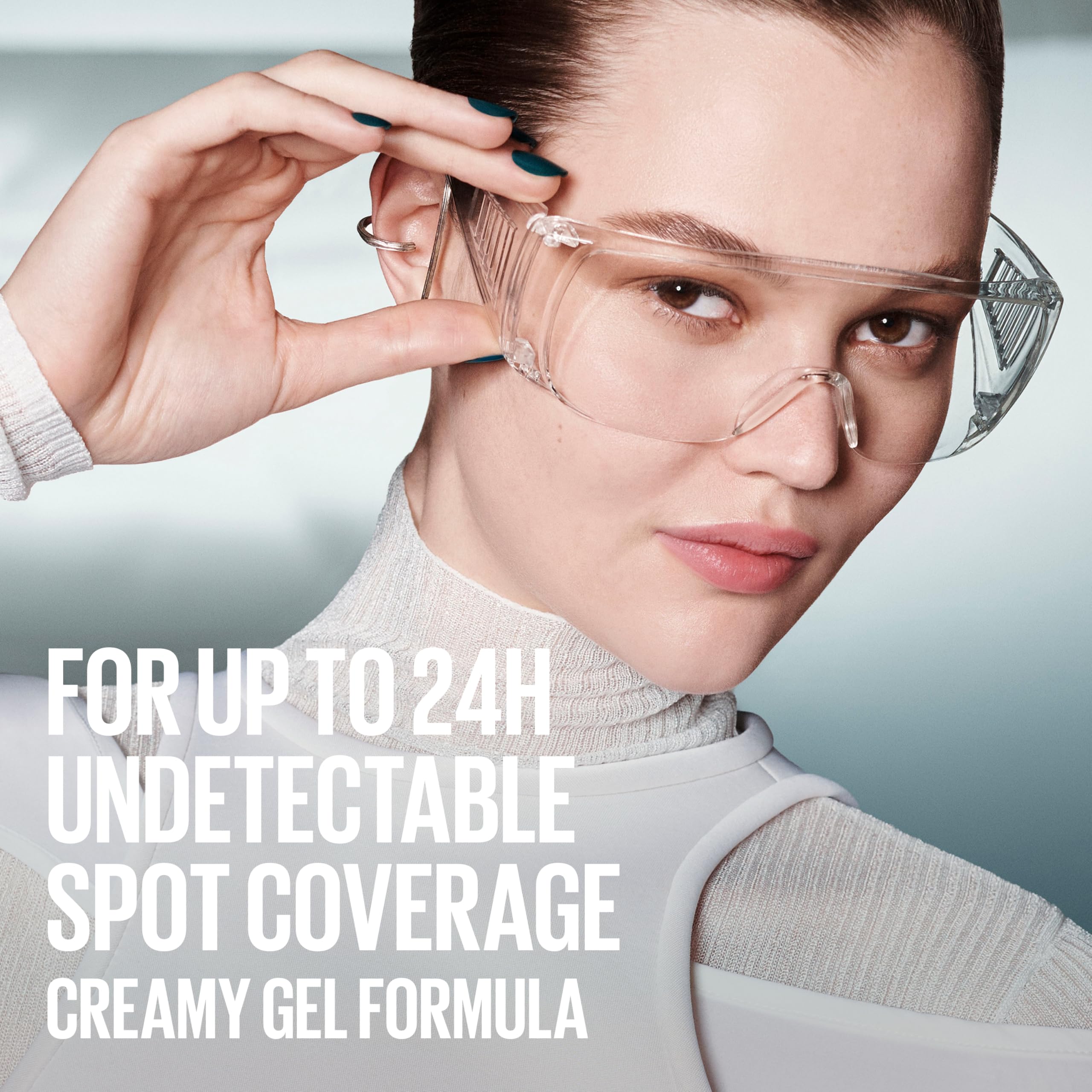 Maybelline Fit Me Microscopic Concealer, 15, Up to 24H creamy gel formula, 0.5% salicylic acid and Chamomile for spots reduced over time — view 6